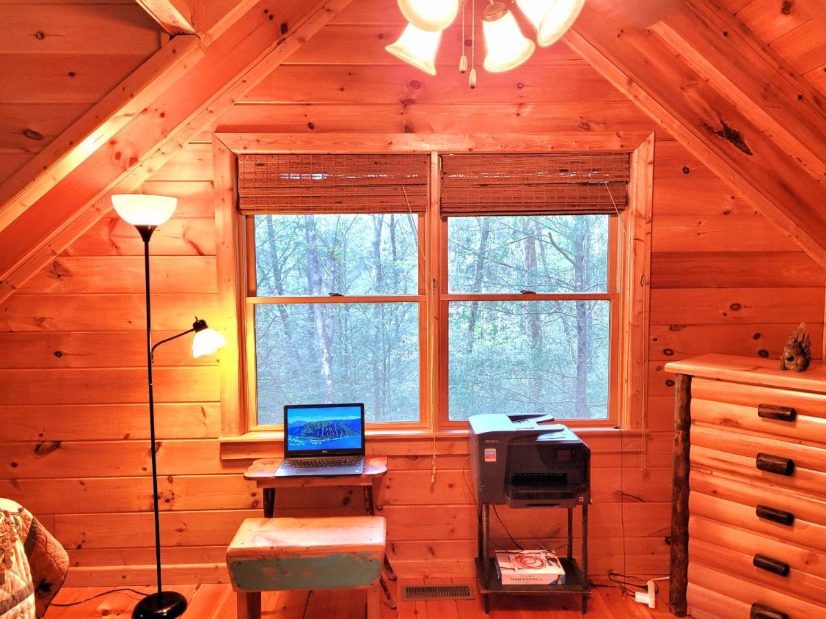 Luxury Cabin With Waterview And Privacy, Hiking بلو ريدج المظهر الخارجي الصورة