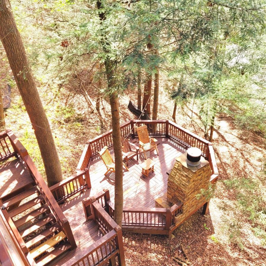 Luxury Cabin With Waterview And Privacy, Hiking بلو ريدج المظهر الخارجي الصورة