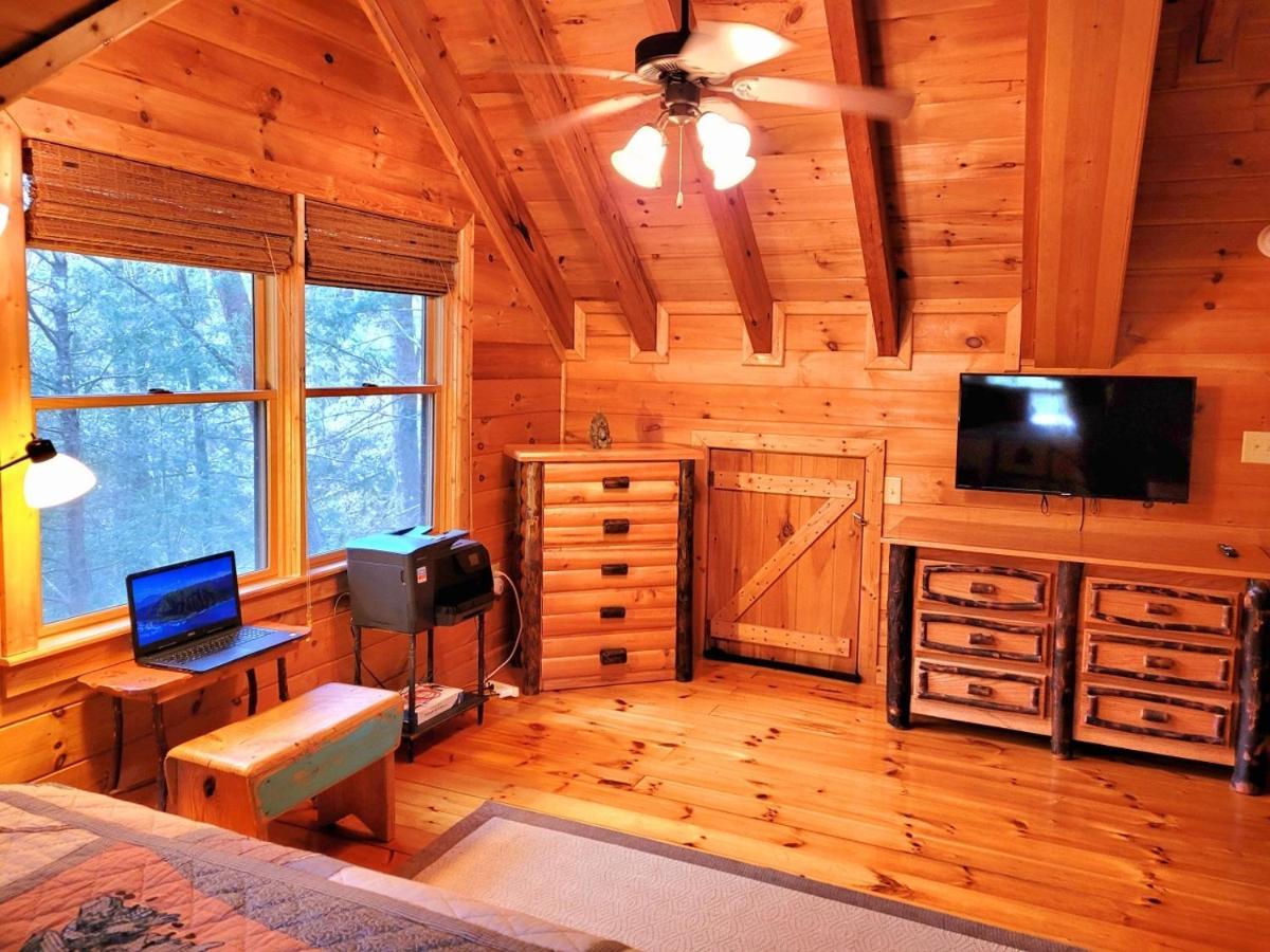 Luxury Cabin With Waterview And Privacy, Hiking بلو ريدج المظهر الخارجي الصورة