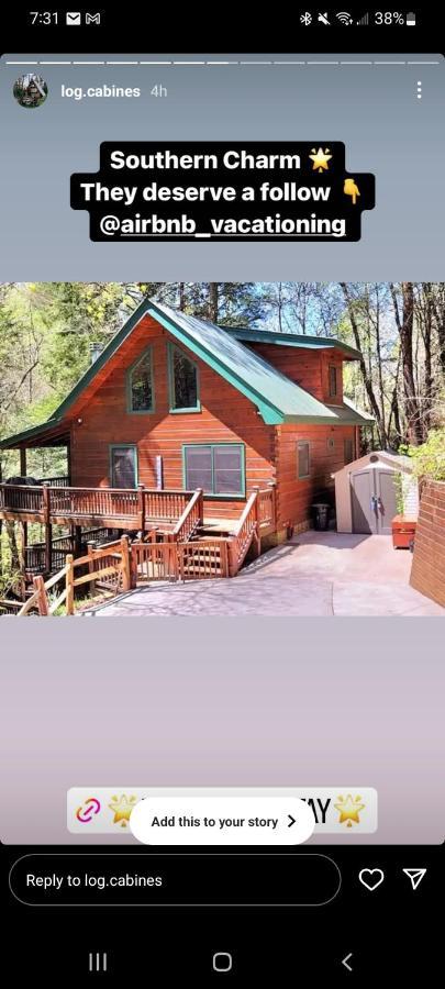 Luxury Cabin With Waterview And Privacy, Hiking بلو ريدج المظهر الخارجي الصورة